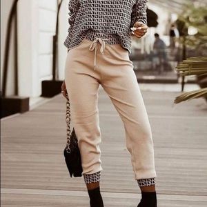 Luxury Geometric Print Casual Two Piece Set